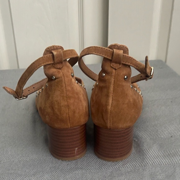 Montana Mary Jane women's shoes camel color suede size 8m - Picture 7 of 15